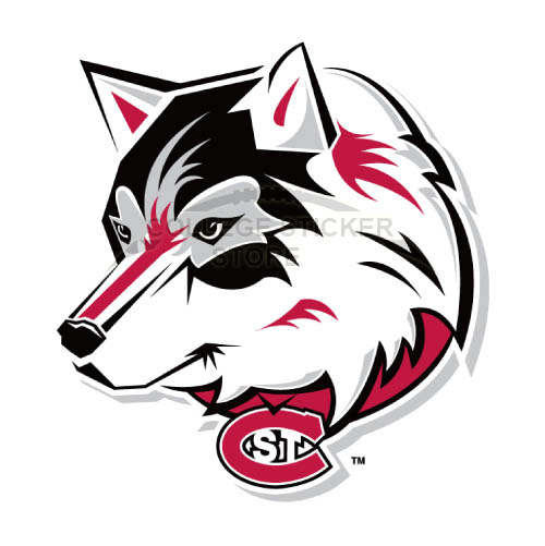 Homemade St. Cloud State Huskies Iron-on Transfers (Wall Stickers)NO.6331